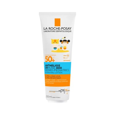La Roche-Posay Anthelios UVMune 400 Dermo-Pediatrics солнцезащитное детское увлажняющее молочко для лица и тела SPF 50+/PPD 26 250 мл 1 шт