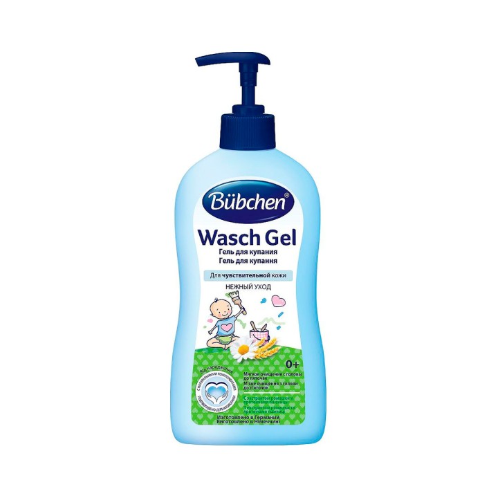 Bubchen Wasch Gel детский гель для купания 400 мл 1 шт