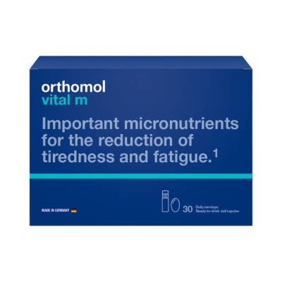 Ортомоль Витал М жидкий капсулы и жидкость 30 доз Orthomol