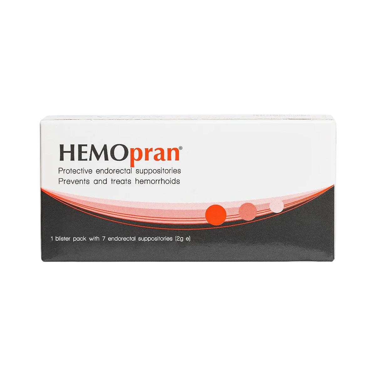 Hemopran свечи ректальные 2 г 7 шт