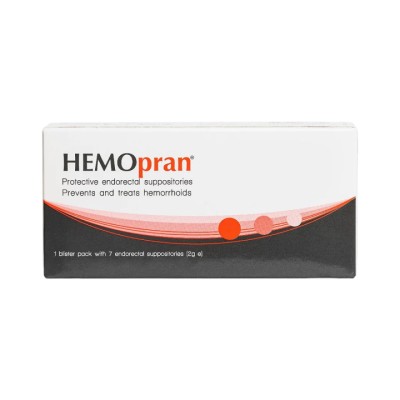 Hemopran свечи ректальные 2 г 7 шт