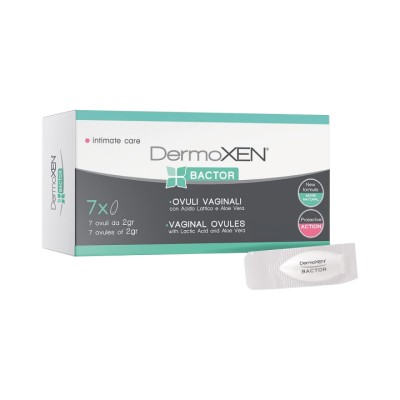 DermoXEN Bactor свечи вагинальные 2 г 7 шт