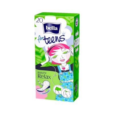 Bella for Teens Panty Relax прокладки женские ежедневные ультратонкие ароматизированные 20 шт