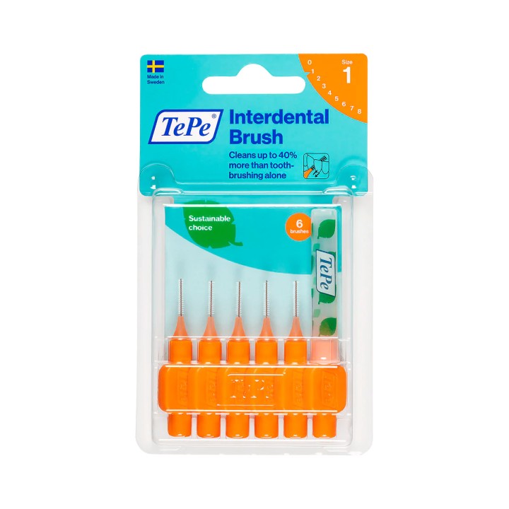 TePe Original №1 ершики межзубные 0,45 мм 6 шт