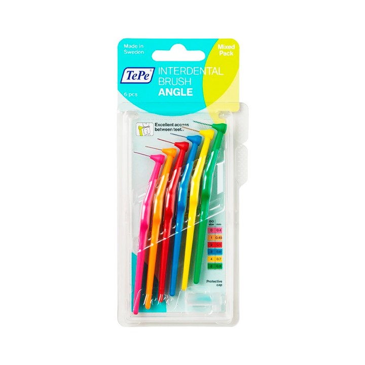 TePe Angle Mixed Pack ершики межзубные угловые 6 шт