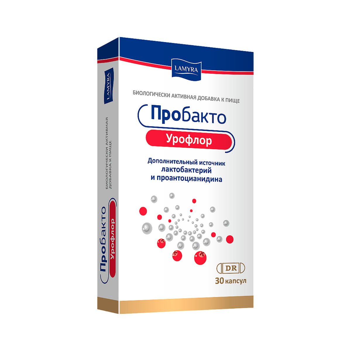 Пробакто Урофлор капсулы 30 шт Lamyra