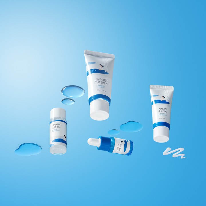 Round Lab Birch Juice Trial Kit увлажняющий набор для ухода за лицом пенка 30 мл 1 шт + тонер 20 мл 1 шт + сыворотка 10 мл 1 шт + крем 20 мл 1 шт