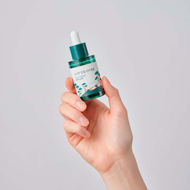 Round Lab Pine Calming Cica Ampoule успокаивающая сыворотка для лица 30 мл 1 шт