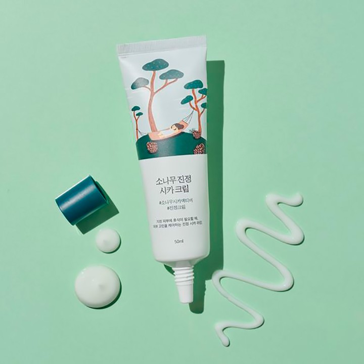 Round Lab Pine Calming Cica Cream успокаивающий крем для лица 50 мл 1 шт