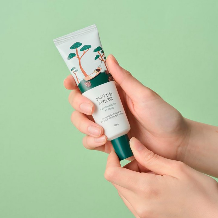 Round Lab Pine Calming Cica Cream успокаивающий крем для лица 50 мл 1 шт