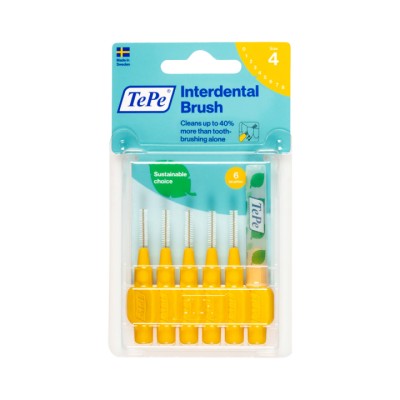 TePe Original №4 ершики межзубные 0,7 мм 6 шт