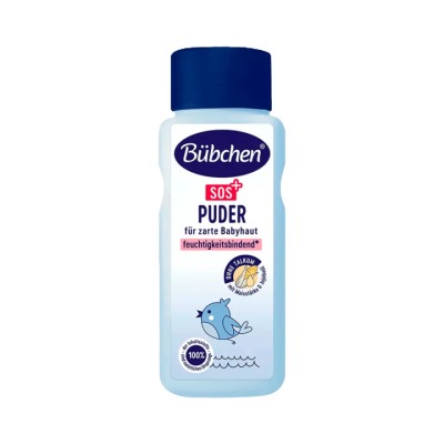 Bubchen Baby Puder детская присыпка для чувствительной кожи 80 г 1 шт