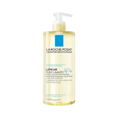 La Roche-Posay Lipikar Oil AP+ липидовосполняющее смягчающее масло для ванны и душа для детей и взрослых 750 мл 1 шт