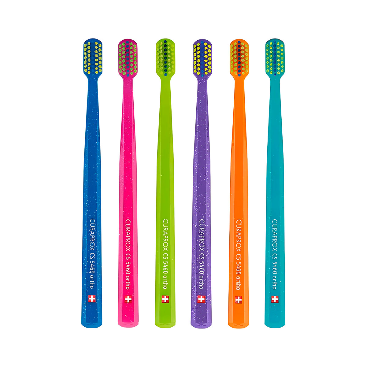 Curaprox CS 5460 Ortho ортодонтическая зубная щетка с углублением 1 шт