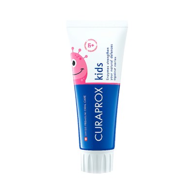 Curaprox Kids 1450 6+ арбуз зубная паста детская 60 мл туба 1 шт