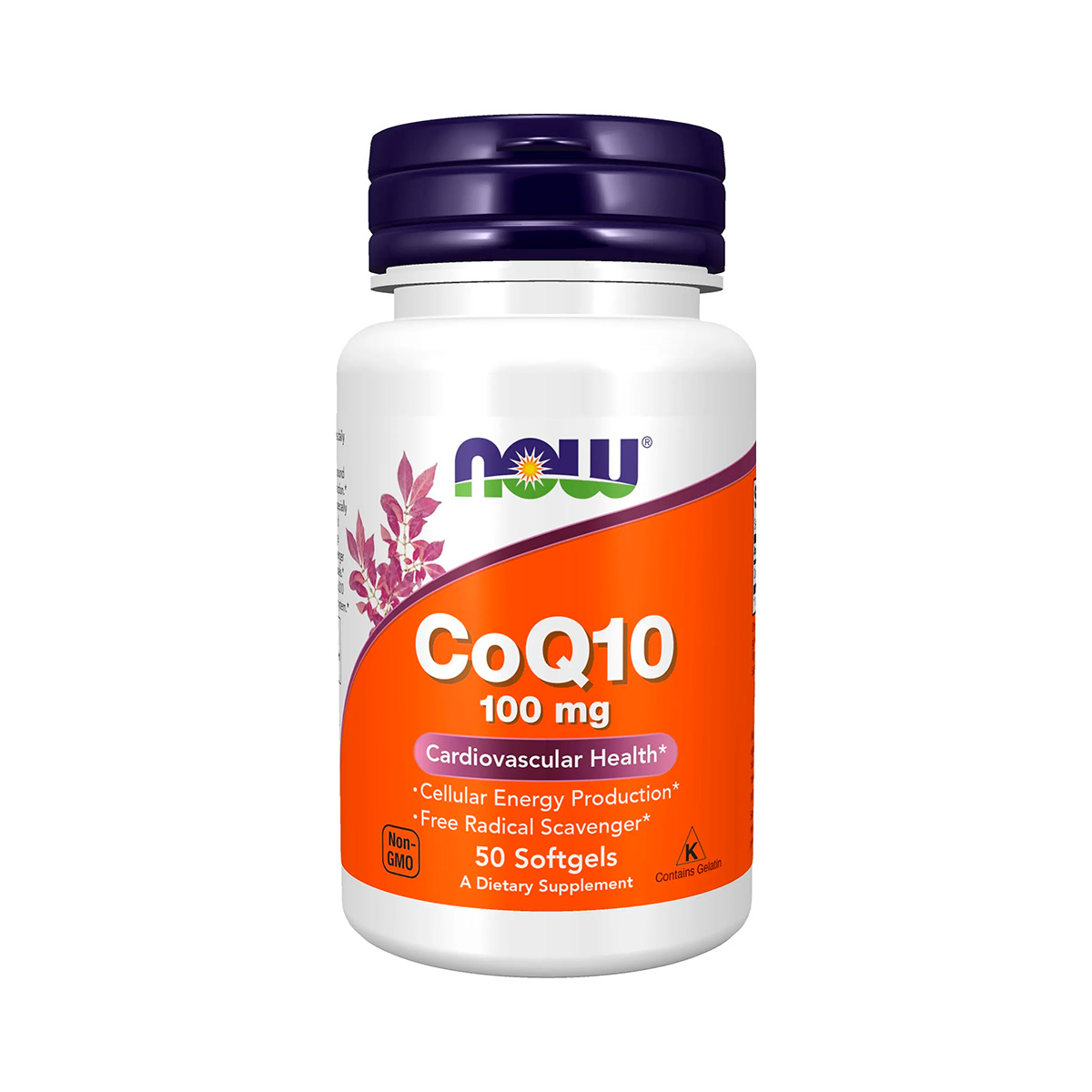 NOW Кофермент Q10 100 мг капсулы 640 мг 50 шт