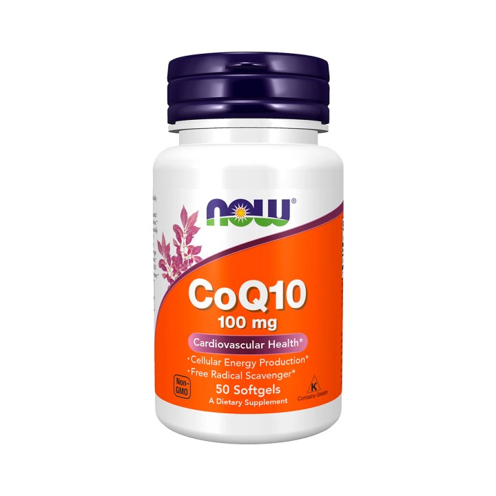 NOW Кофермент Q10 100 мг капсулы 640 мг 50 шт
