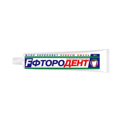 Фтородент зубная паста 90 г туба (без пенала) 1 шт Весна