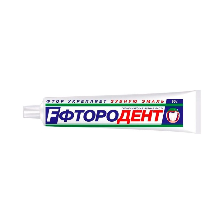 Фтородент зубная паста 90 г туба (без пенала) 1 шт Весна