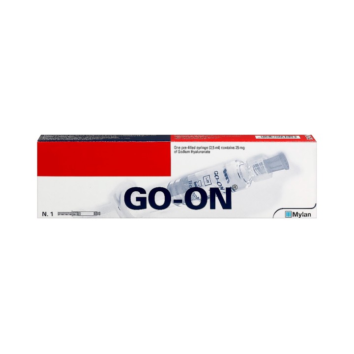GO-ON (натрий гиалуронат 1 %) раствор для внутрисуставного введения стерильный непирогенный 2,5 мл шприц 1 шт Rottapharm