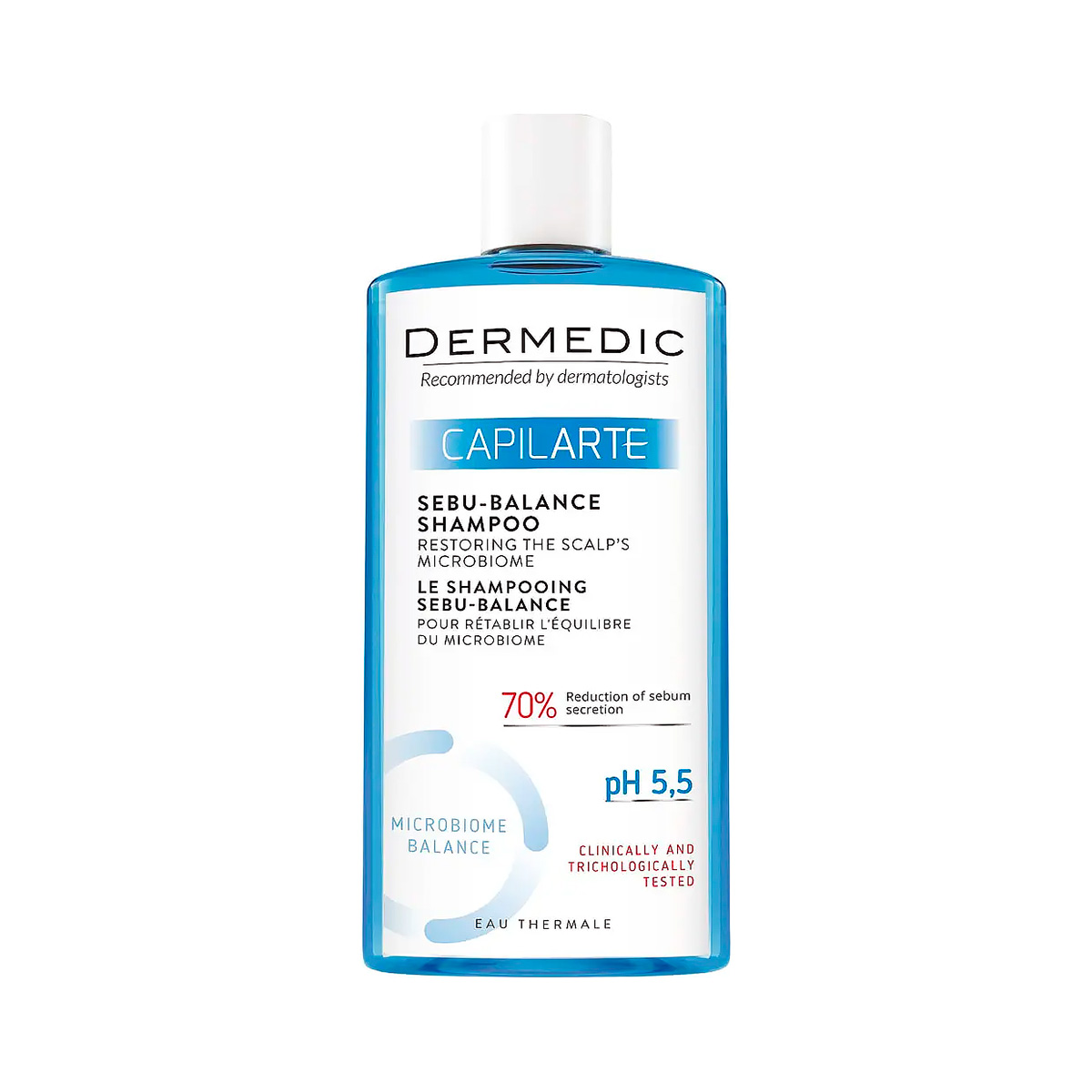 Dermedic Capilarte Sebu-Balance шампунь восстанавливающий микробиом кожи головы 300 мл 1 шт