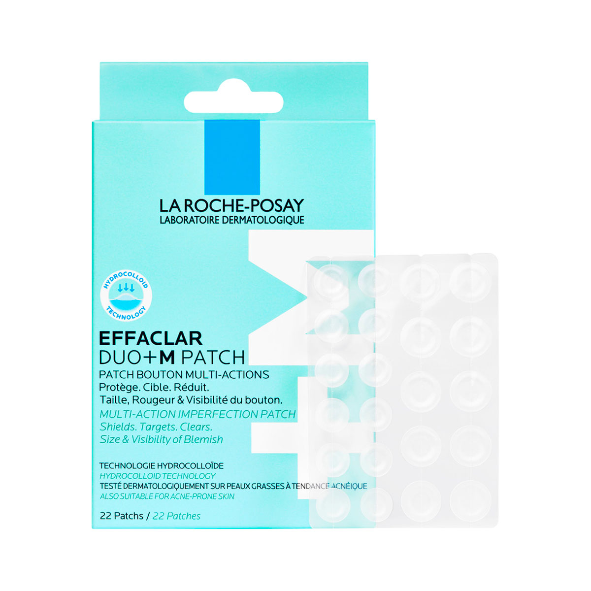 La Roche-Posay Effaclar DUO+M мультифункциональные патчи для проблемной кожи 22 шт