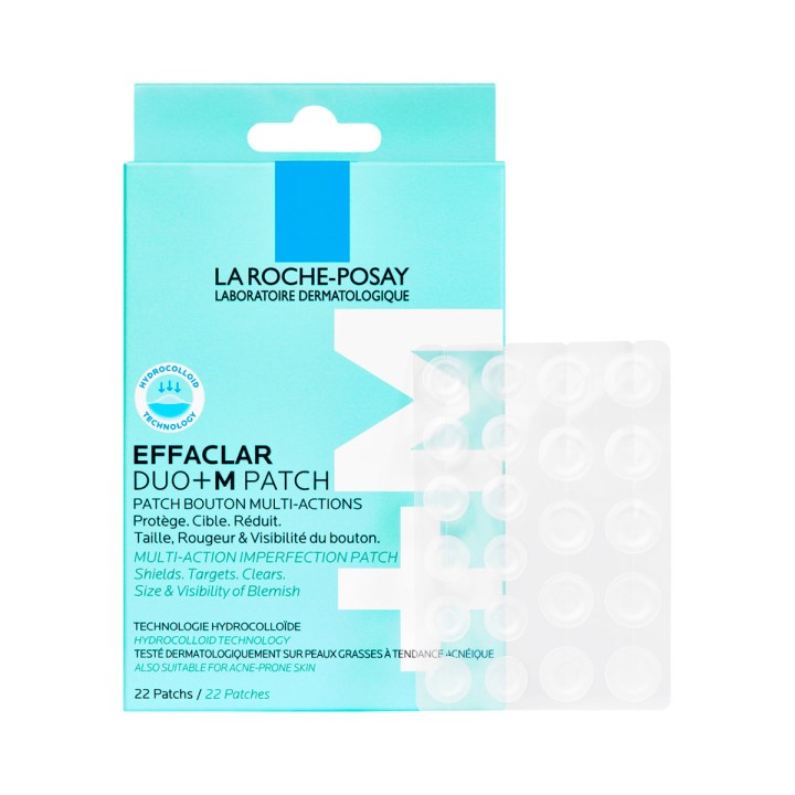 La Roche-Posay Effaclar DUO+M мультифункциональные патчи для проблемной кожи 22 шт