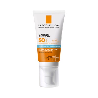 La Roche-Posay Anthelios UVMune 400 солнцезащитный увлажняющий крем для лица SPF 50+/PPD 30 50 мл 1 шт