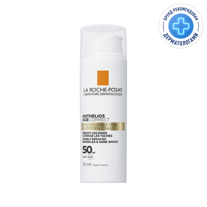 La Roche-Posay Anthelios солнцезащитный антивозрастной крем для лица SPF 50/PPD 19 50 мл 1 шт