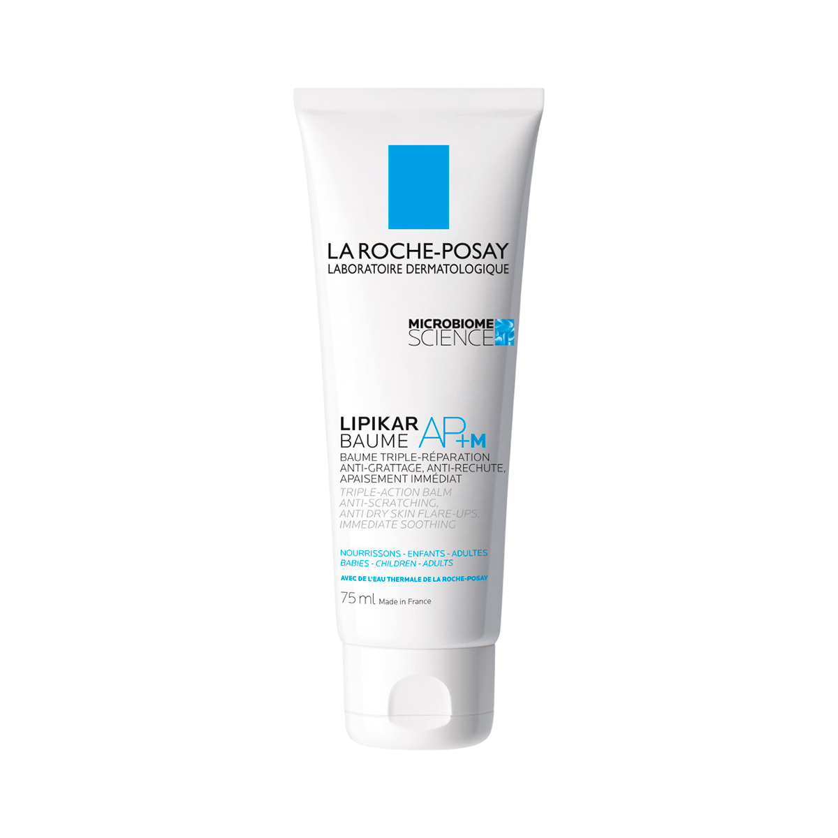La Roche-Posay Lipikar Baume AP+ M липидовосполняющий бальзам тройного действия для лица и тела младенцев, детей и взрослых 75 мл 1 шт