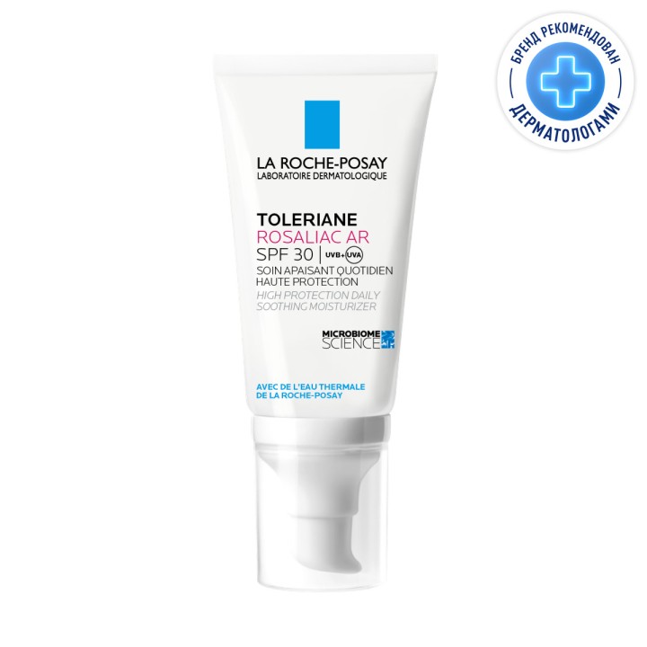 La Roche-Posay Toleriane Rosaliac AR SPF 30 увлажняющий уход для лица против покраснений 50 мл 1 шт
