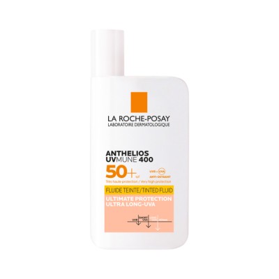La Roche-Posay Anthelios UVMune 400 солнцезащитный тонирующий флюид для лица SPF 50+/PPD 42 50 мл 1 шт