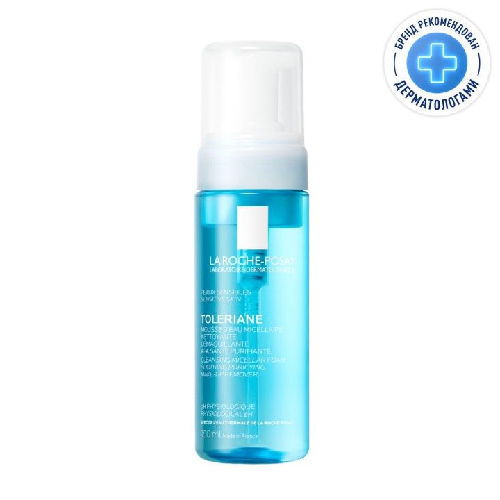 La Roche-Posay мицеллярная очищаюшая пенка для кожи лица 150 мл 1 шт