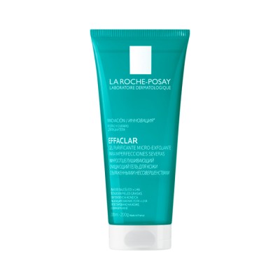 La Roche-Posay Effaclar микроотшелушивающий очищающий гель для кожи с выраженными несовершенствами 200 мл 1 шт