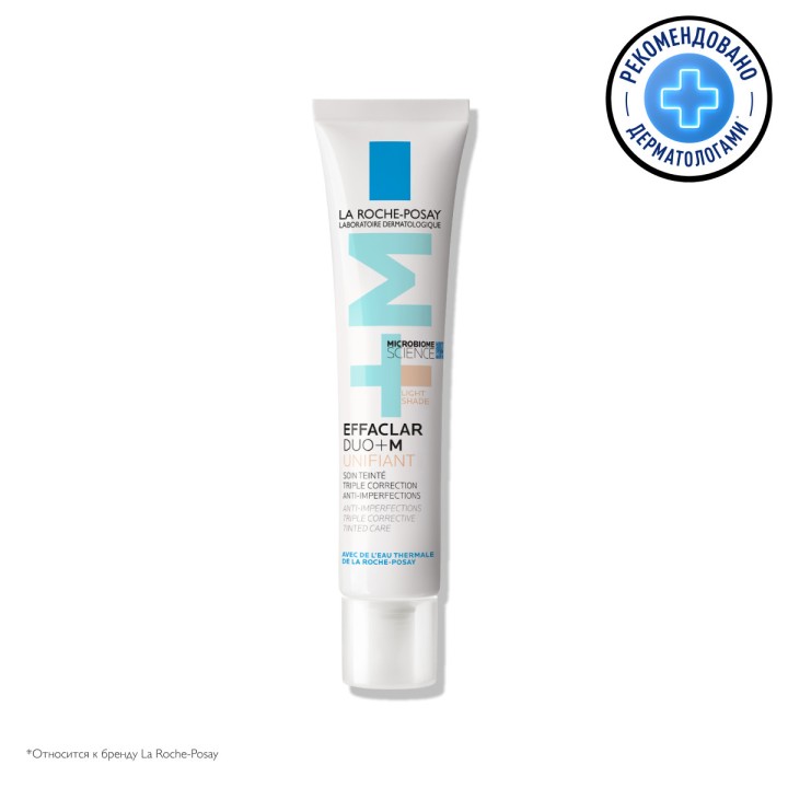 La Roche-Posay Effaclar DUO+M тонирующий тройной корректирующий крем-гель для проблемной кожи 40 мл 1 шт