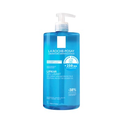 La Roche-Posay Lipikar Gel Lavant успокаивающий гель для душа с защитными свойствами для чувствительной кожи младенцев, детей и взрослых 1000 мл 1 шт