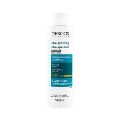 Vichy Dercos Technique успокаивающий шампунь-уход без сульфатов для сухих волос 200 мл 1 шт
