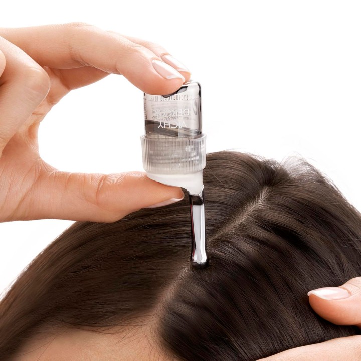 Vichy Dercos Technique Aminexil Intensive 5 средство против выпадения волос широкого спектра для женщин монодозы 21 шт