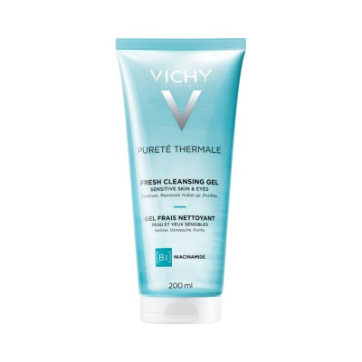 Vichy Purete Thermale очищающий освежающий гель для чувствительной кожи 200 мл 1 шт