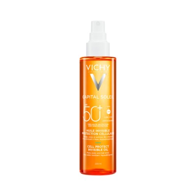 Vichy Capital Soleil солнцезащитное увлажняющее масло SPF 50+ 200 мл 1 шт