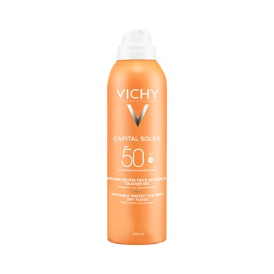 Vichy Capital Soleil легкий увлажняющий солнцезащитный спрей-вуаль SPF 50 200 мл 1 шт