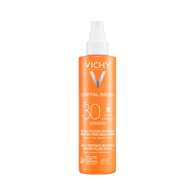 Vichy Capital Soleil Cell Protect легкий солнцезащитный спрей-флюид SPF 30 200 мл 1 шт