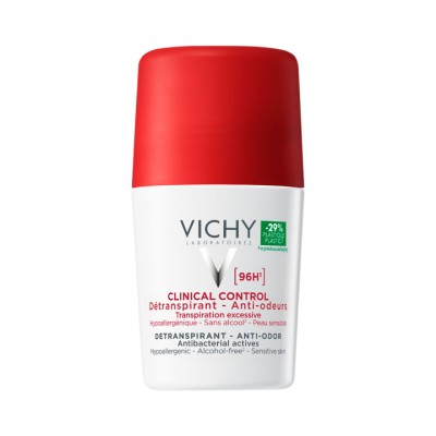 Vichy Clinical Control 96 ч шариковый дезодорант-антиперспирант 50 мл 1 шт