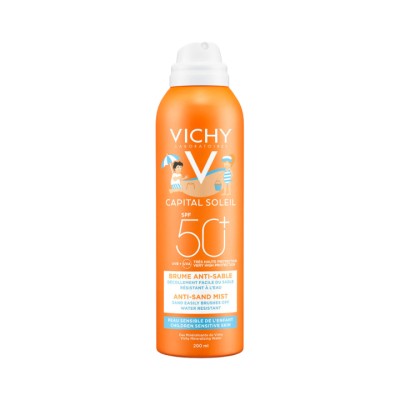 Vichy Capital Soleil детский спрей-вуаль анти-песок для лица и тела SPF 50+ 200 мл 1 шт