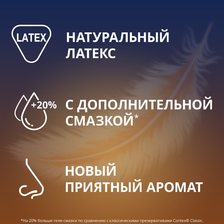 Contex Lights презервативы из натурального латекса особо тонкие 18 шт