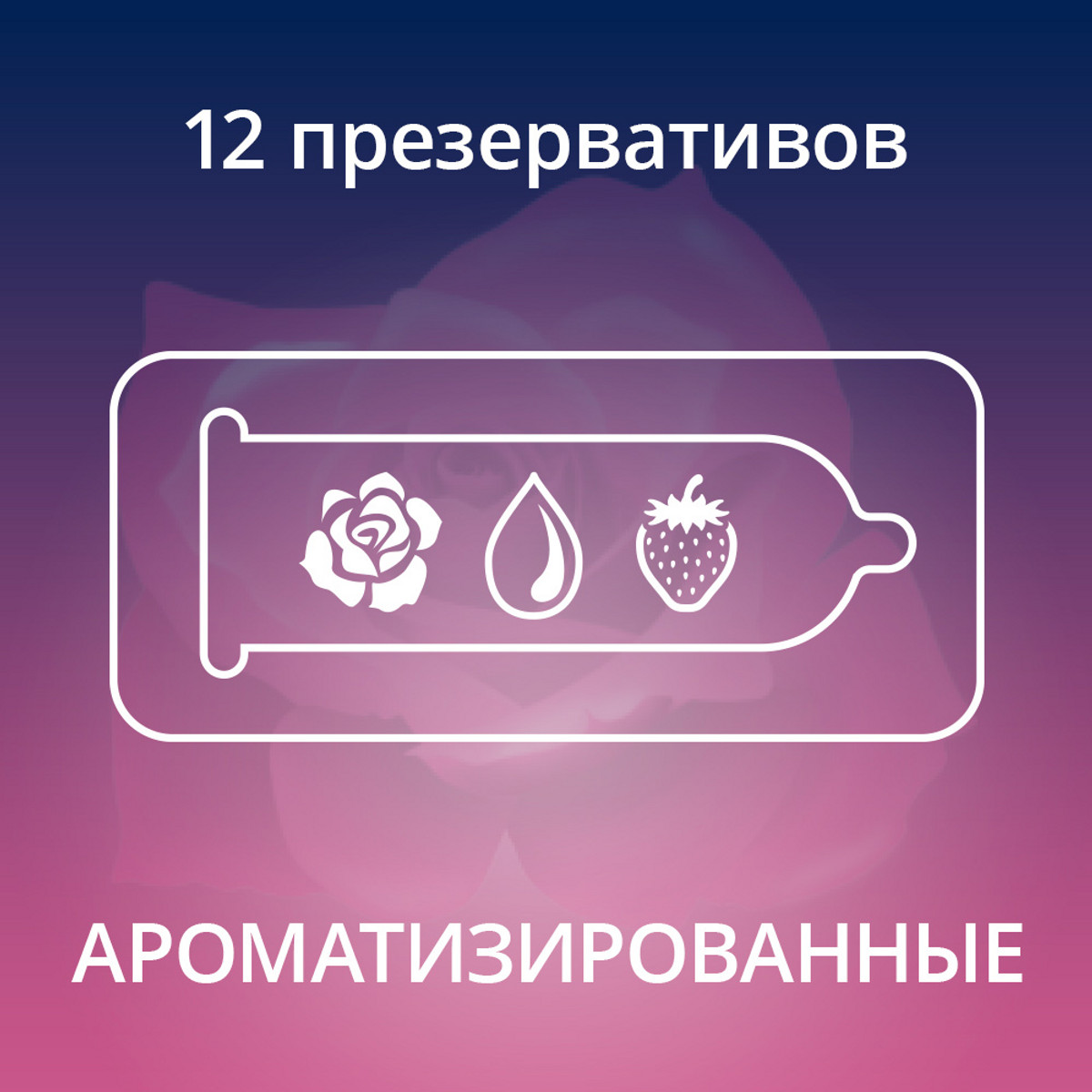 Contex Romantic Love презервативы из натурального латекса ароматизированные 12 шт