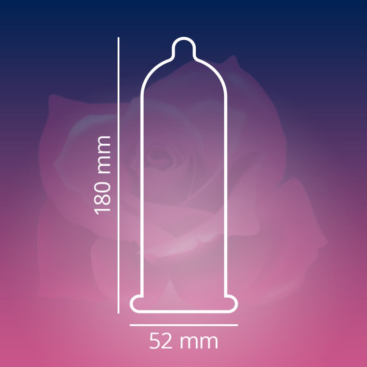 Contex Romantic Love презервативы из натурального латекса ароматизированные 12 шт