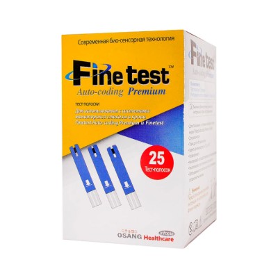 Тест-полоски для глюкометра Finetest Auto-coding Premium 25 шт
