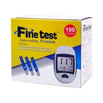 Тест-полоски для глюкометра Finetest Auto-coding Premium 100 шт
