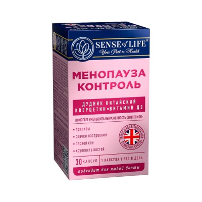 Sense of Life Витаминный комплекс Менопауза контроль капсулы 623 мг 30 шт